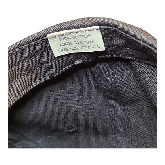 Greenplum Hat Baseball Cap Strap Black With Logo - Picture 5 of 5